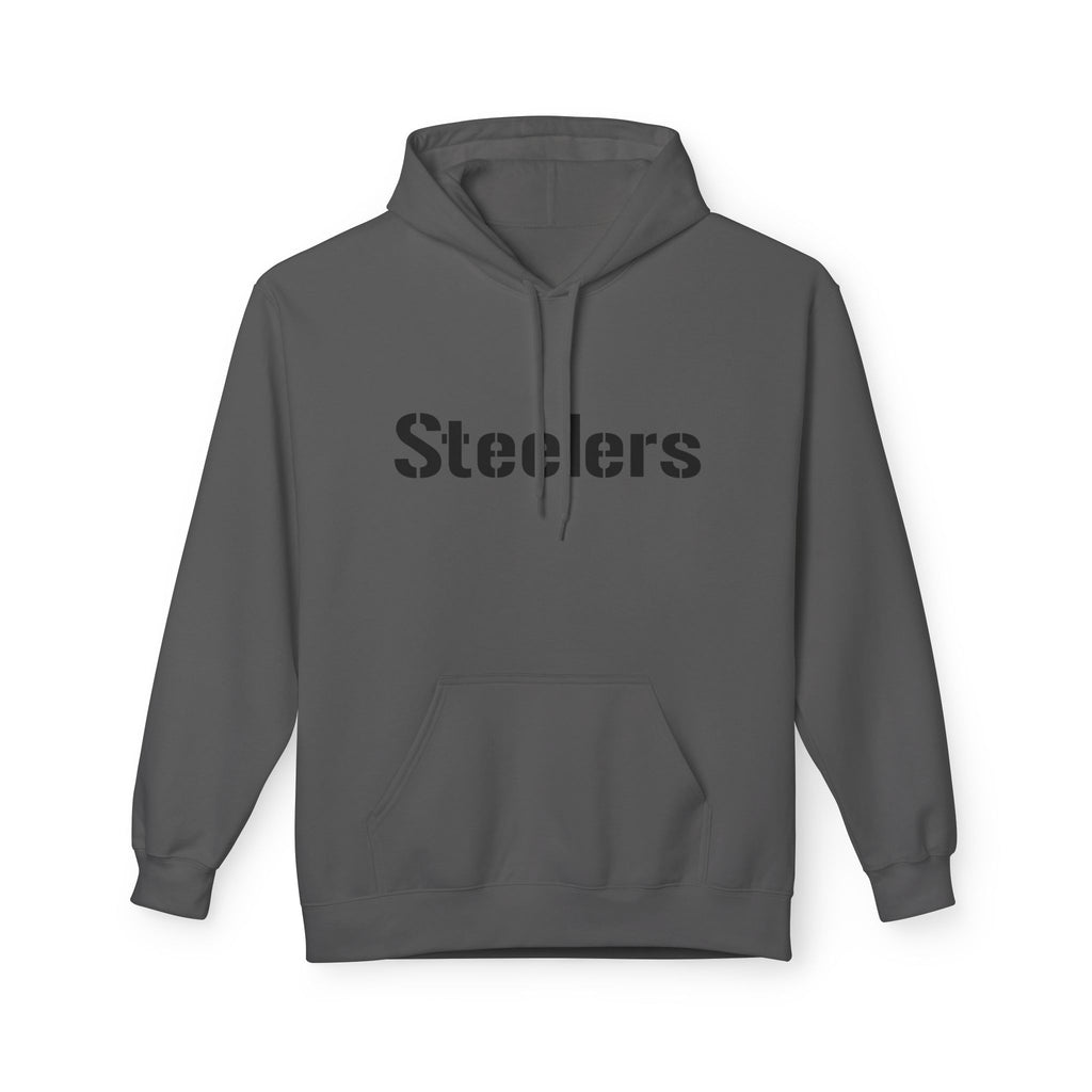 Cozy Steelers Fleece Hoodie, Unisex