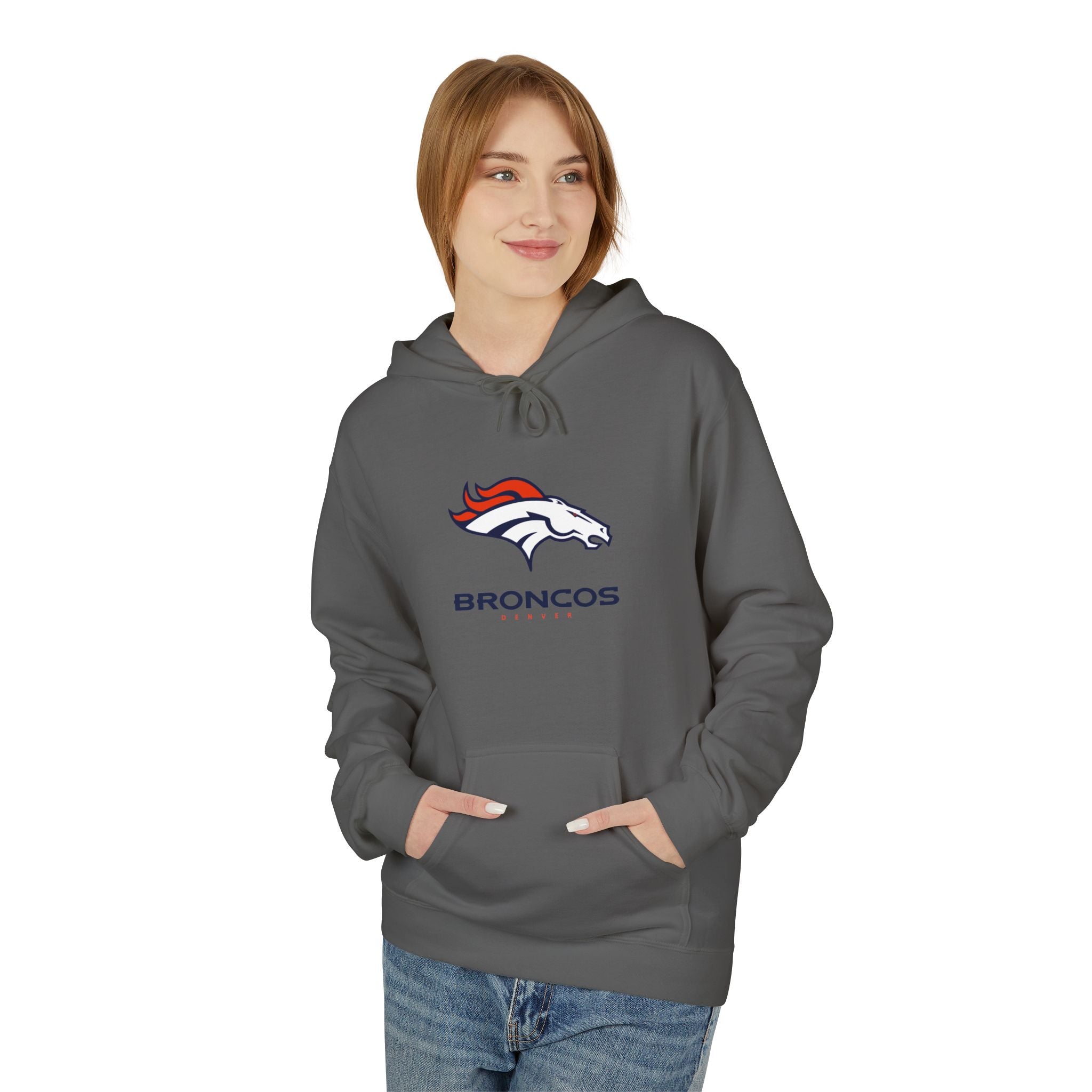 Denver Broncos Unisex Fleece Hoodie