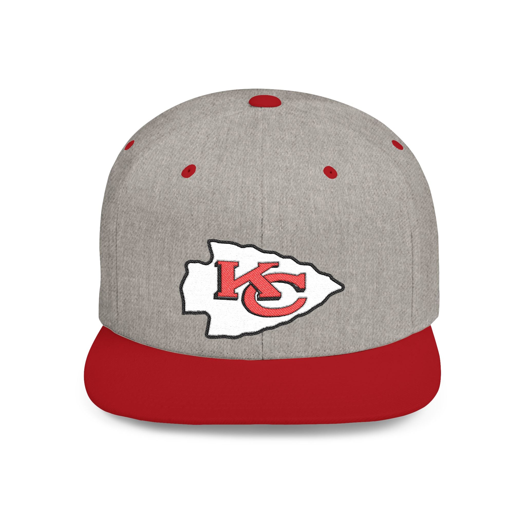 Kansas City Chiefs Flat Bill Snapback Cap