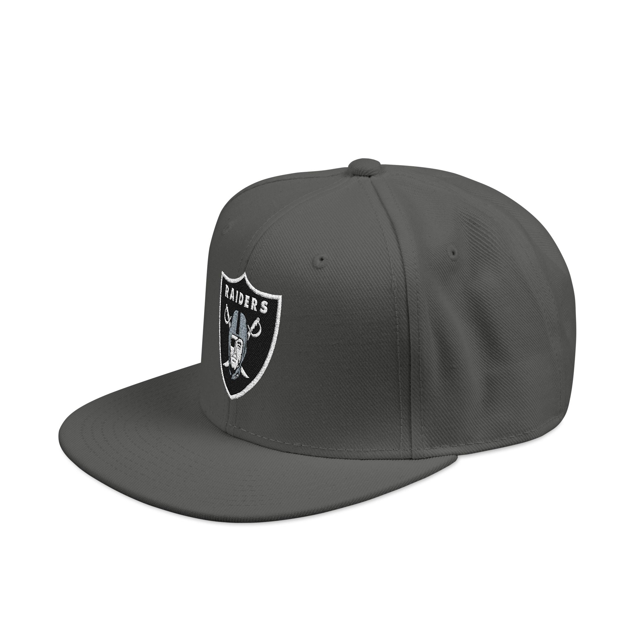 Raiders Embroidered Snapback Hat