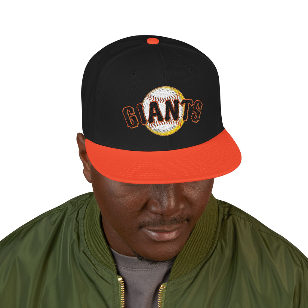 Giants Embroidered Snapback Hat