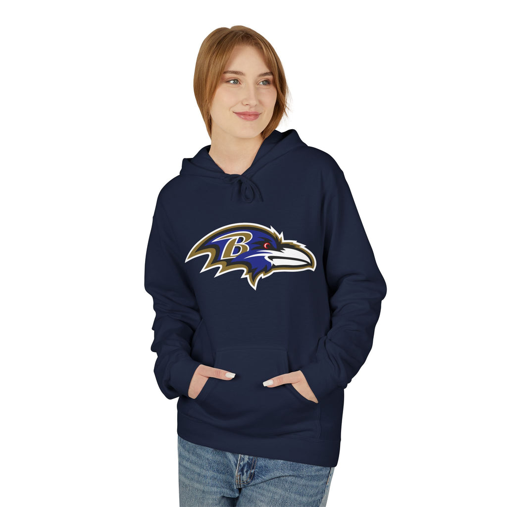 Ravens Fleece Hoodie, Unisex