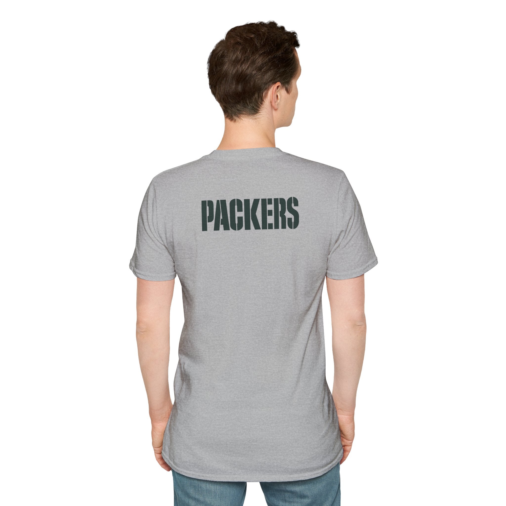 Packers, Cheesehead Unisex Softstyle T-Shirt