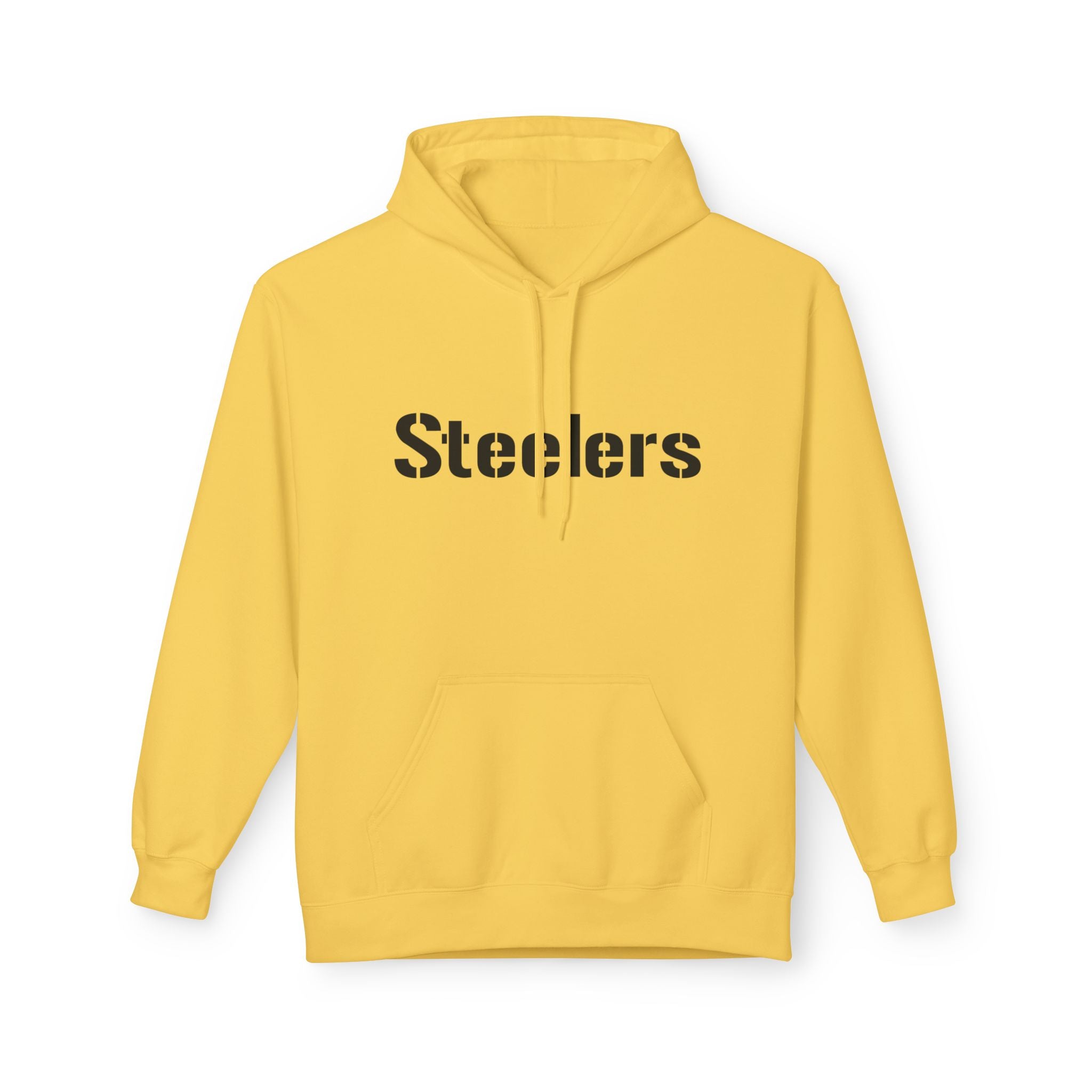 Cozy Steelers Fleece Hoodie, Unisex