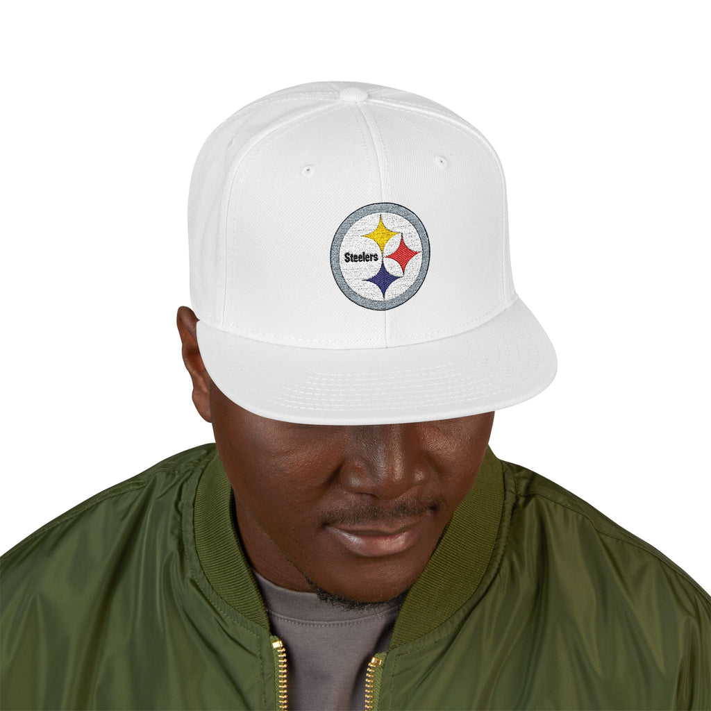 Steelers Embroidered Snapback Cap