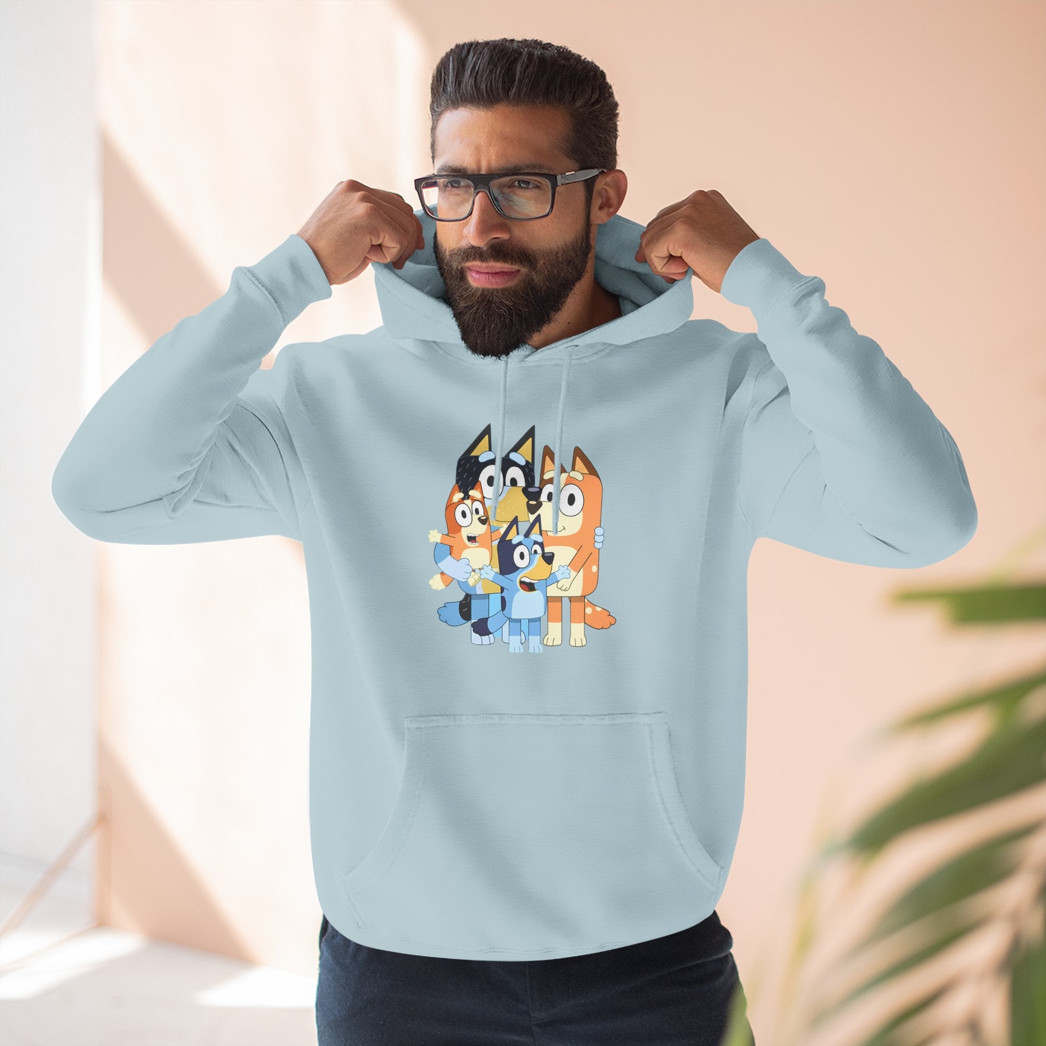 Bluey Family Fleece Hoodie