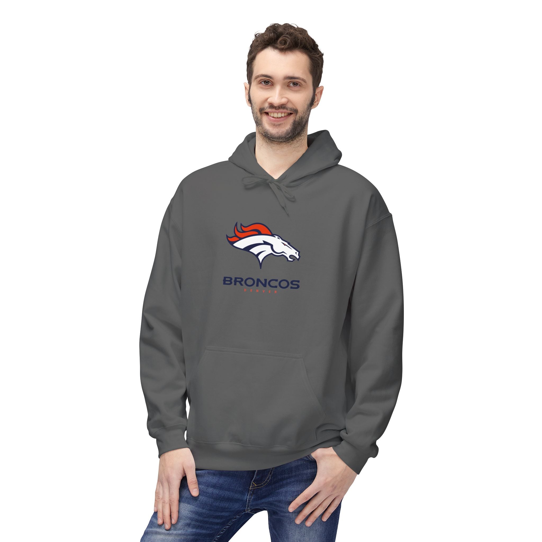 Denver Broncos Unisex Fleece Hoodie
