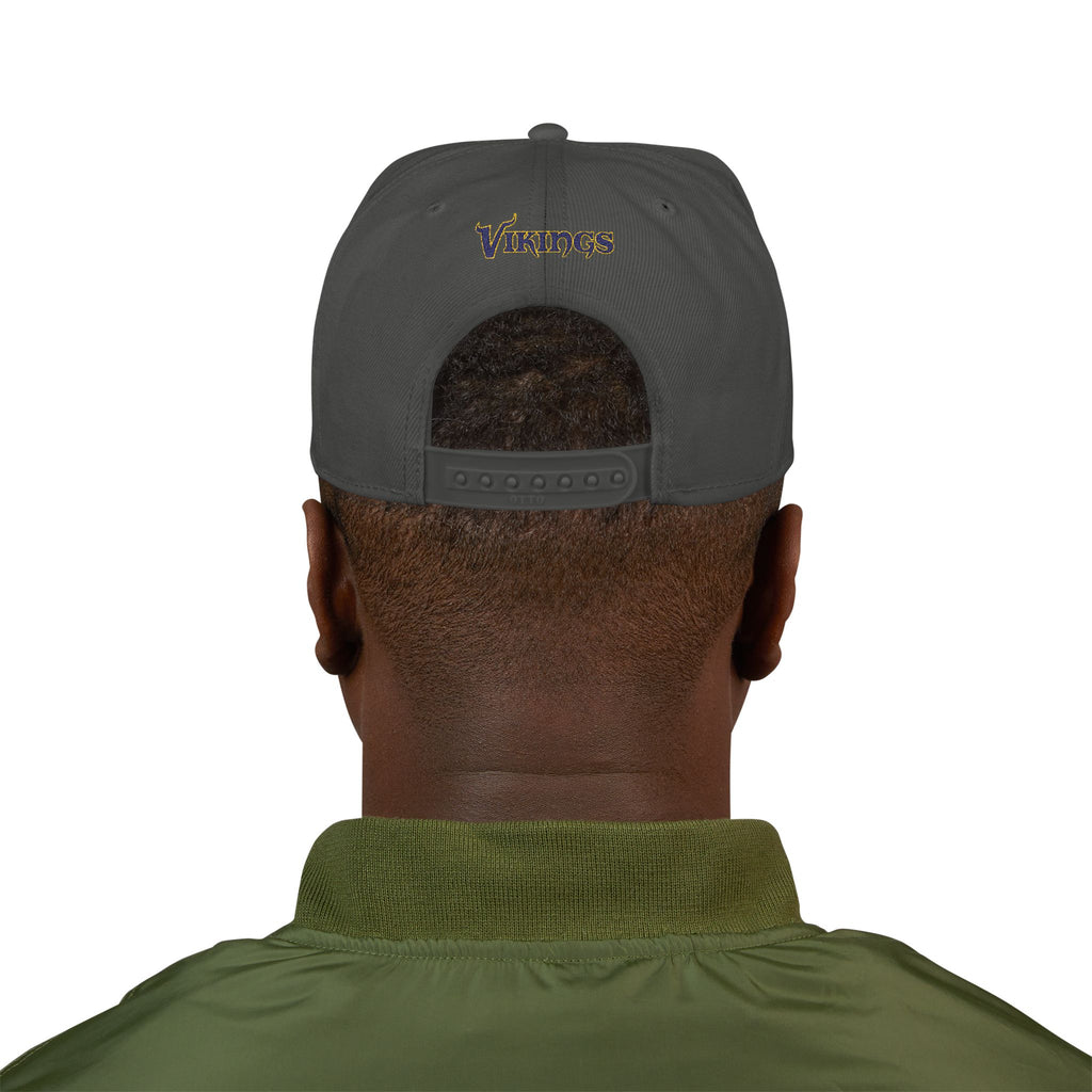 Vickings Embroidered Snapback Hat