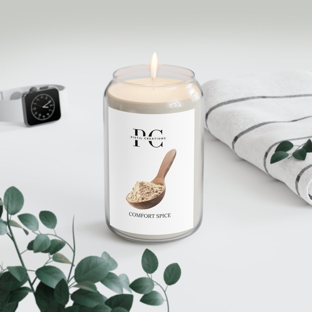 Scented Soy Candle, Seasonal Décor
