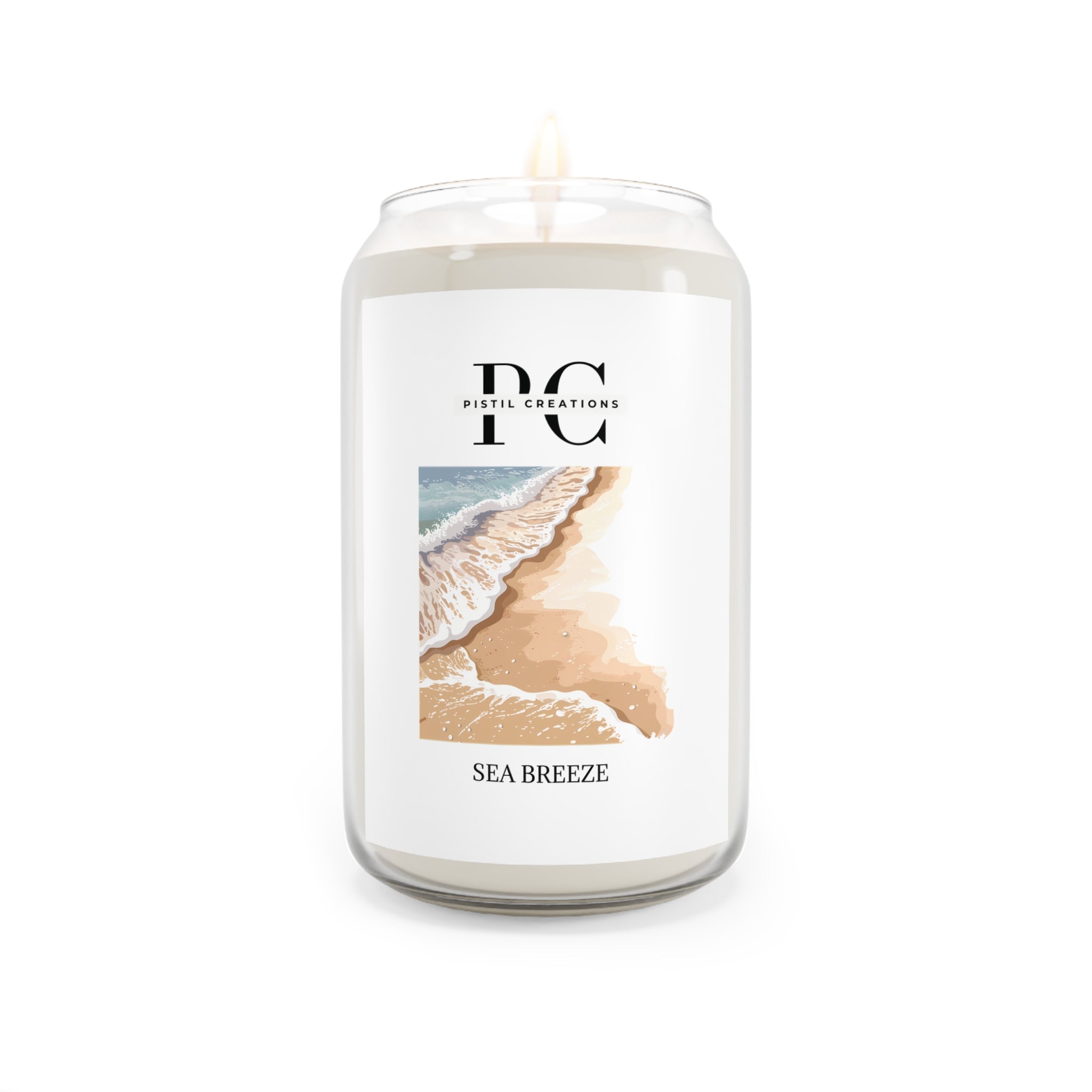Scented Soy Candle, Seasonal Décor