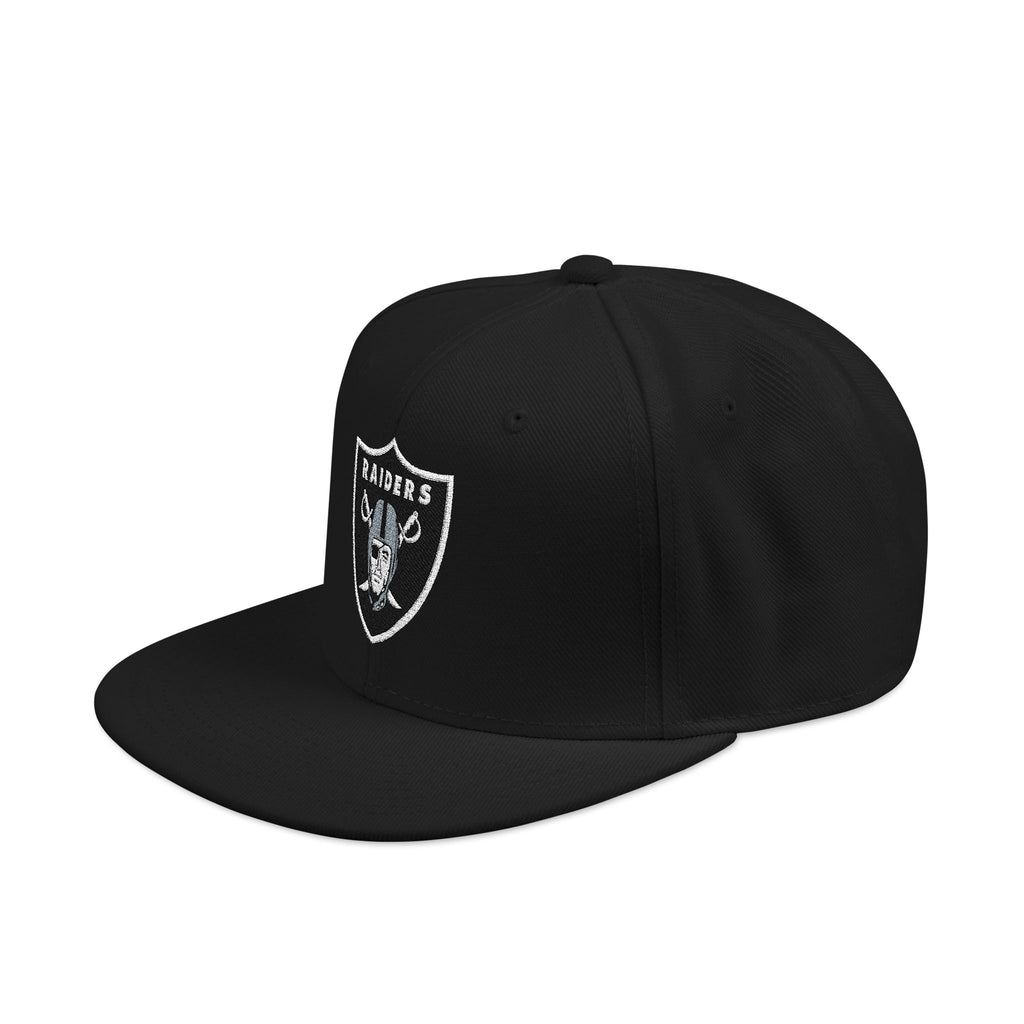 Raiders Embroidered Snapback Hat