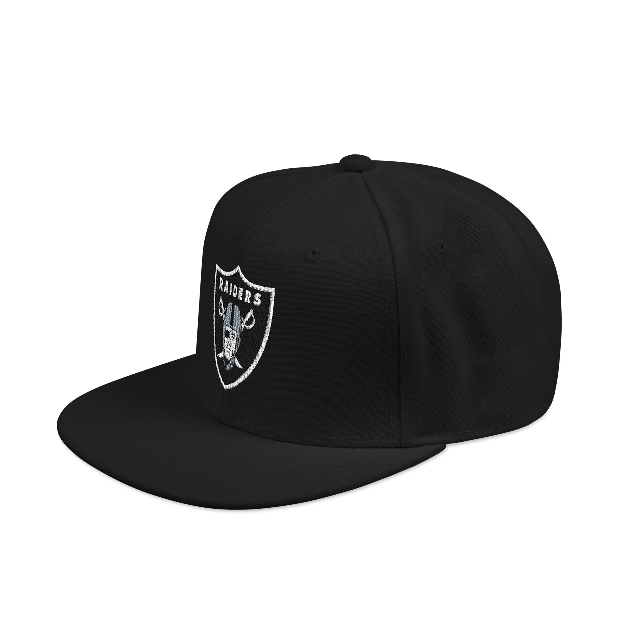 Raiders Embroidered Snapback Hat