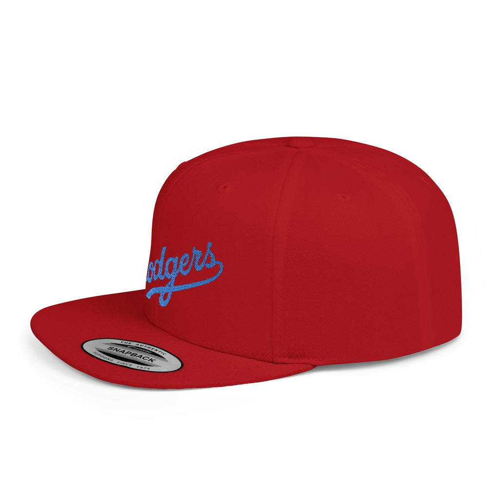Dodgers Stylish Flat Bill Snapback Hat