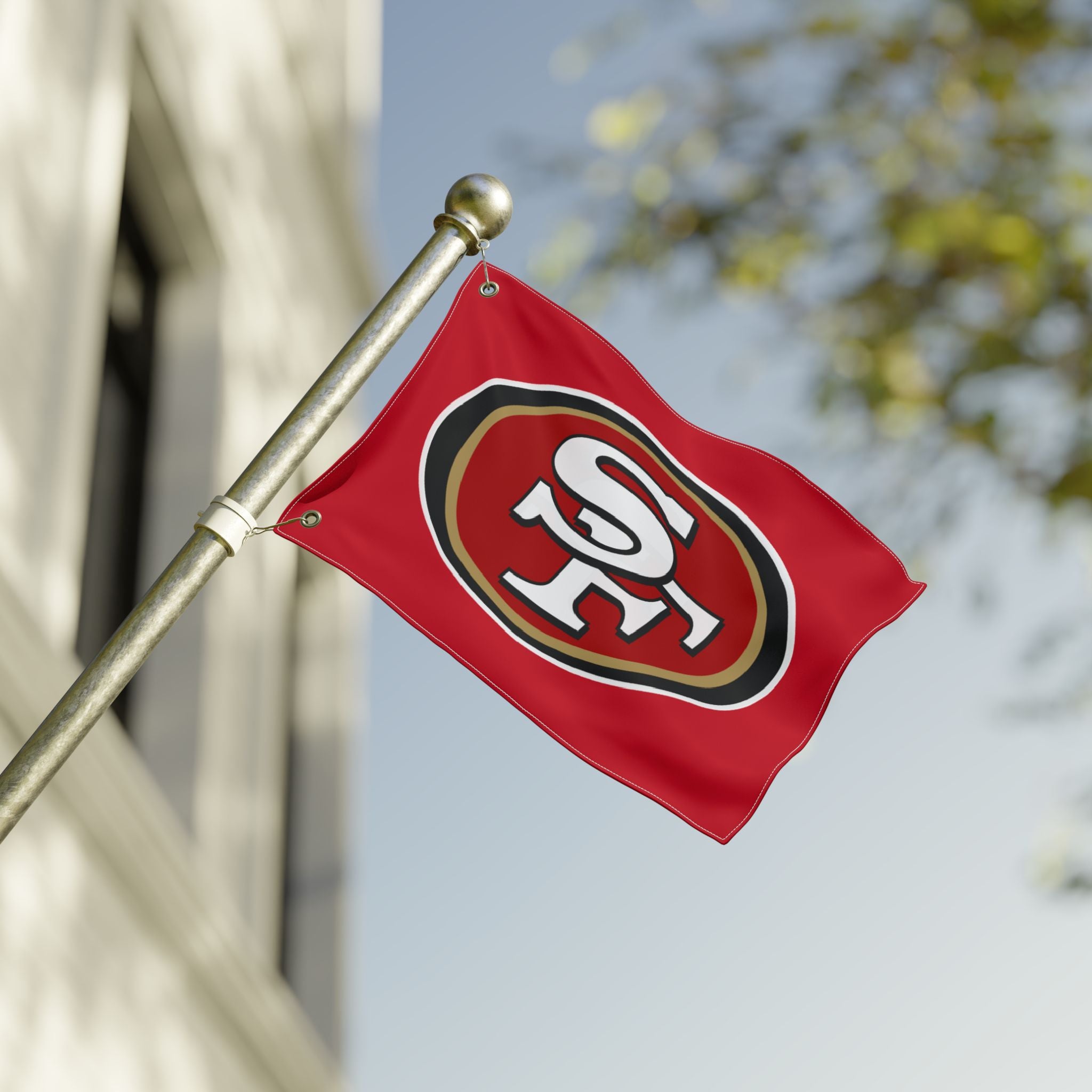 San Francisco 49ers Double-Sided Flag