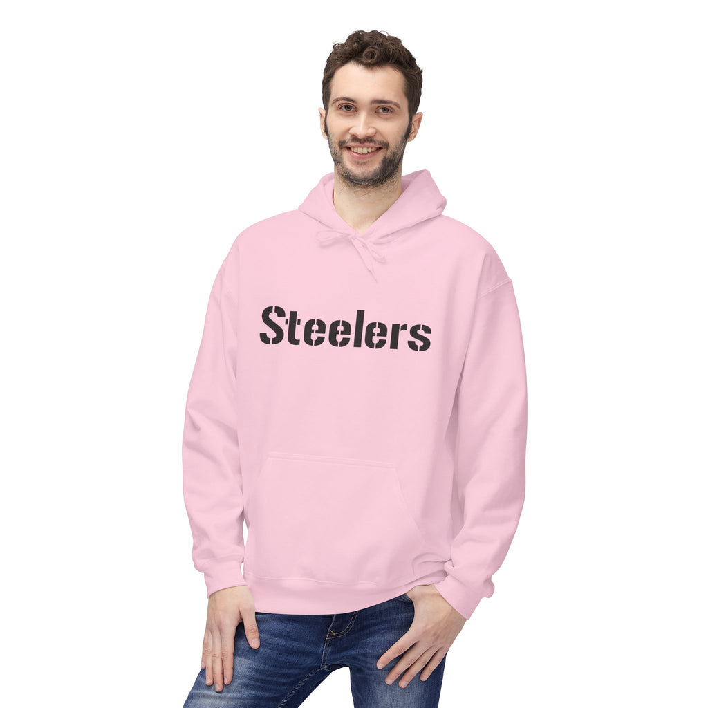 Cozy Steelers Fleece Hoodie, Unisex