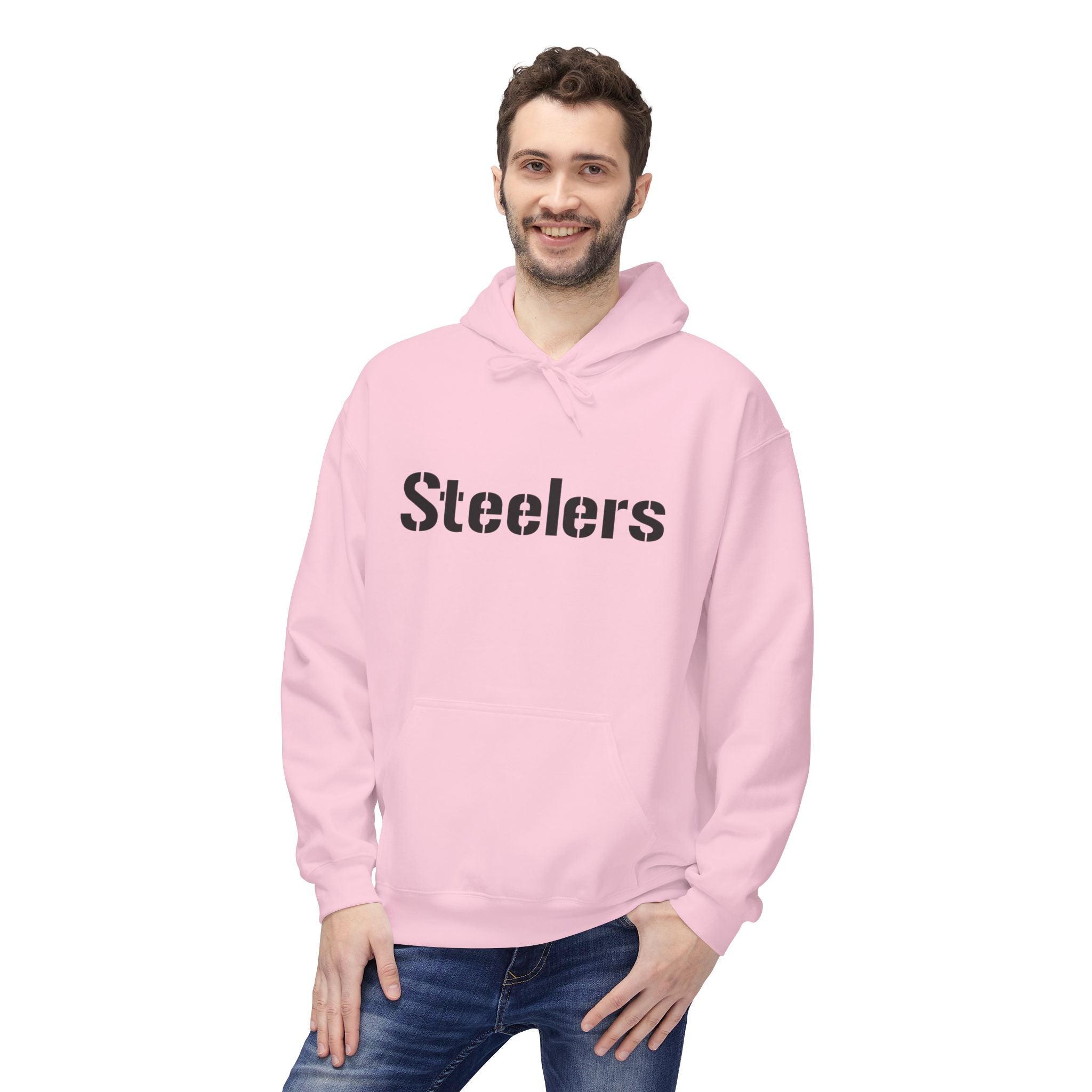 Cozy Steelers Fleece Hoodie, Unisex