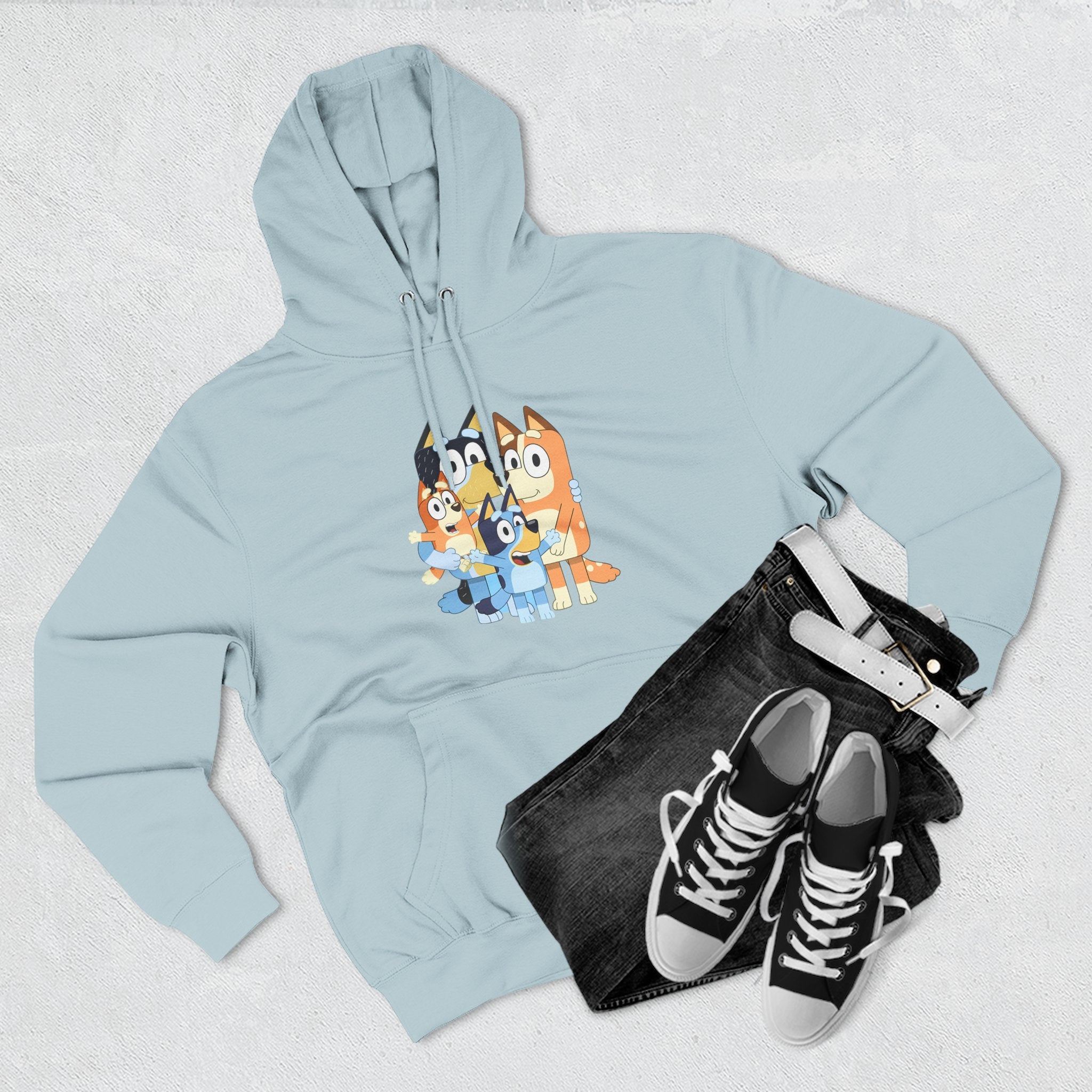 Bluey Family Fleece Hoodie