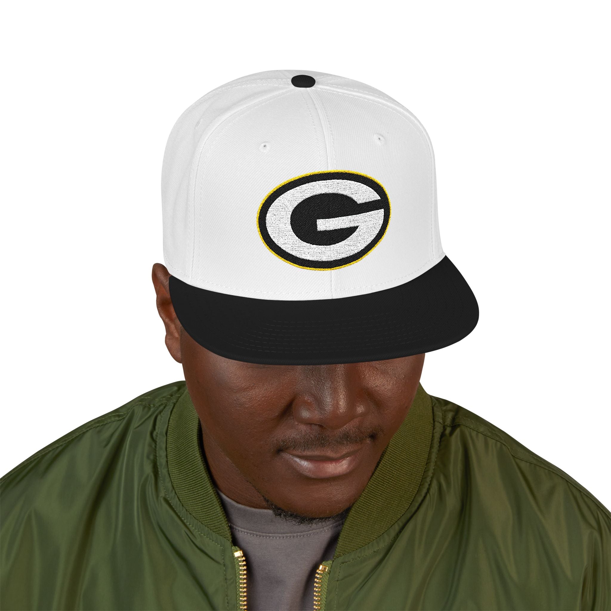 Green Bay Packers Embroidered Snapback Hat