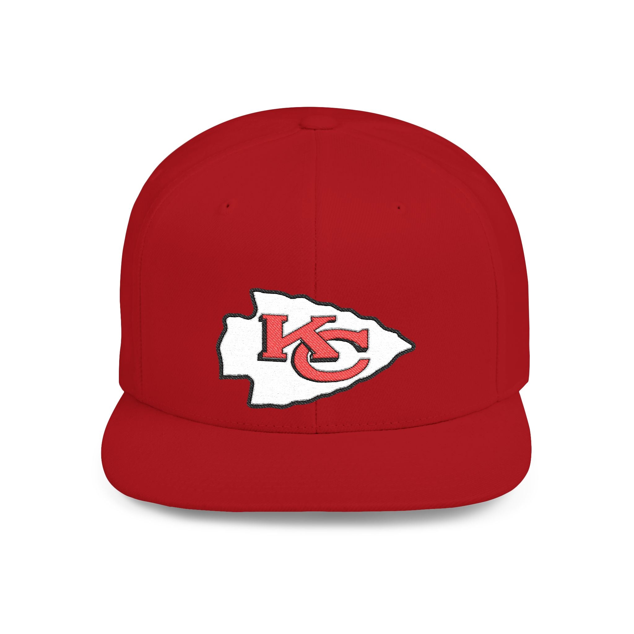 Kansas City Chiefs Flat Bill Snapback Cap