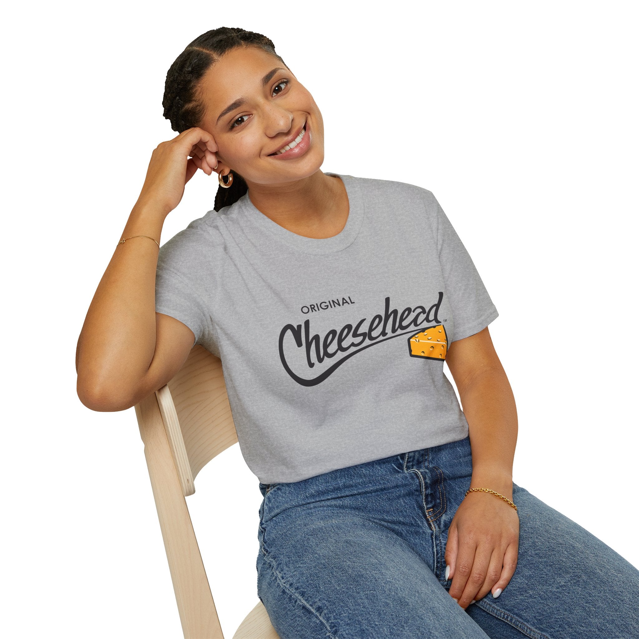 Packers, Cheesehead Unisex Softstyle T-Shirt