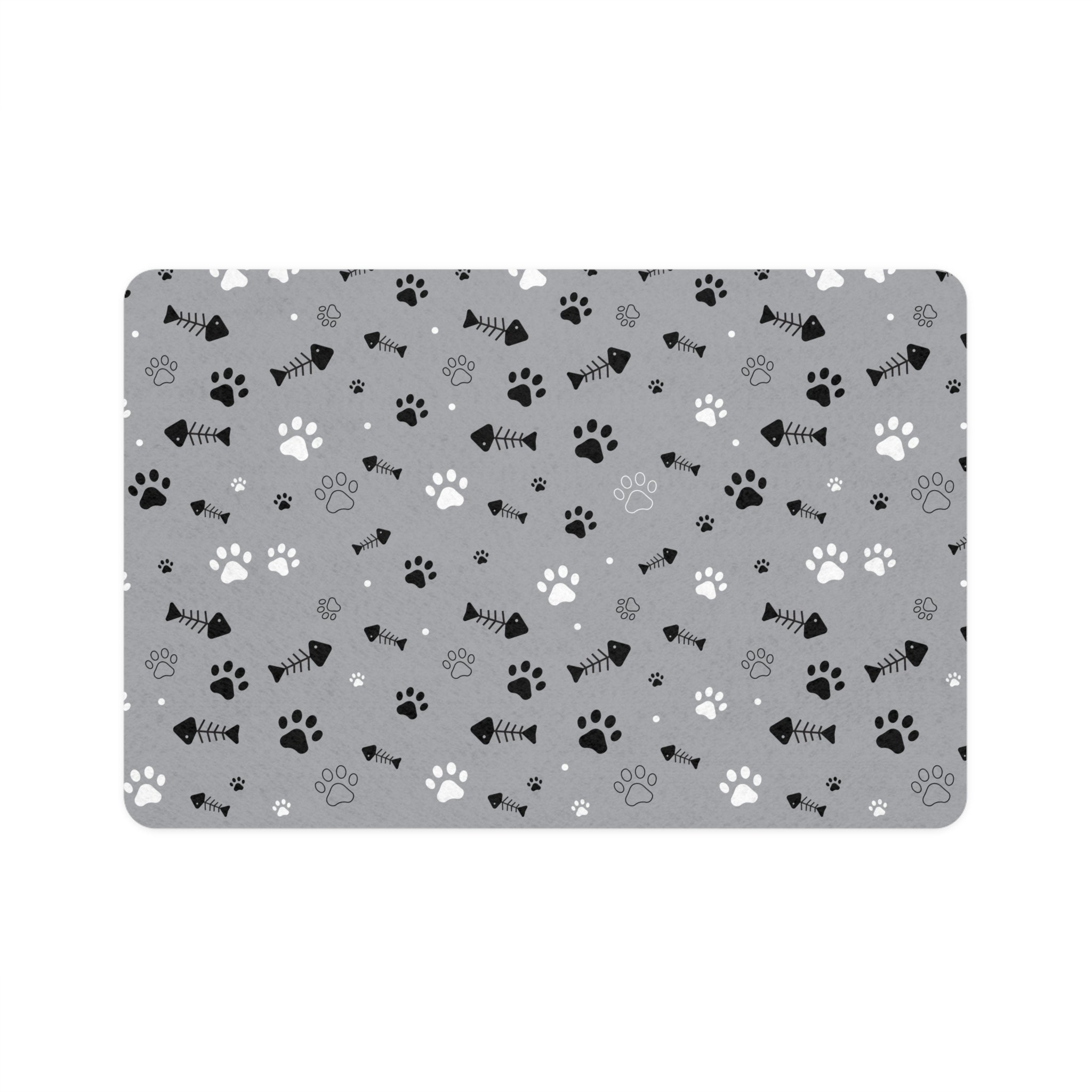 Stylish Pet Food Mat | Dog/Cat Mat