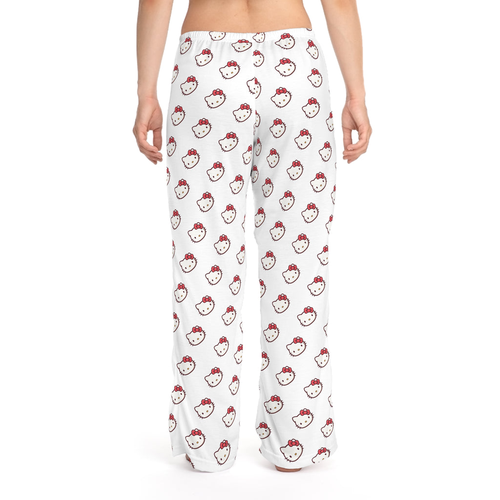 Hello Kitty Print Women's Pajama Pants