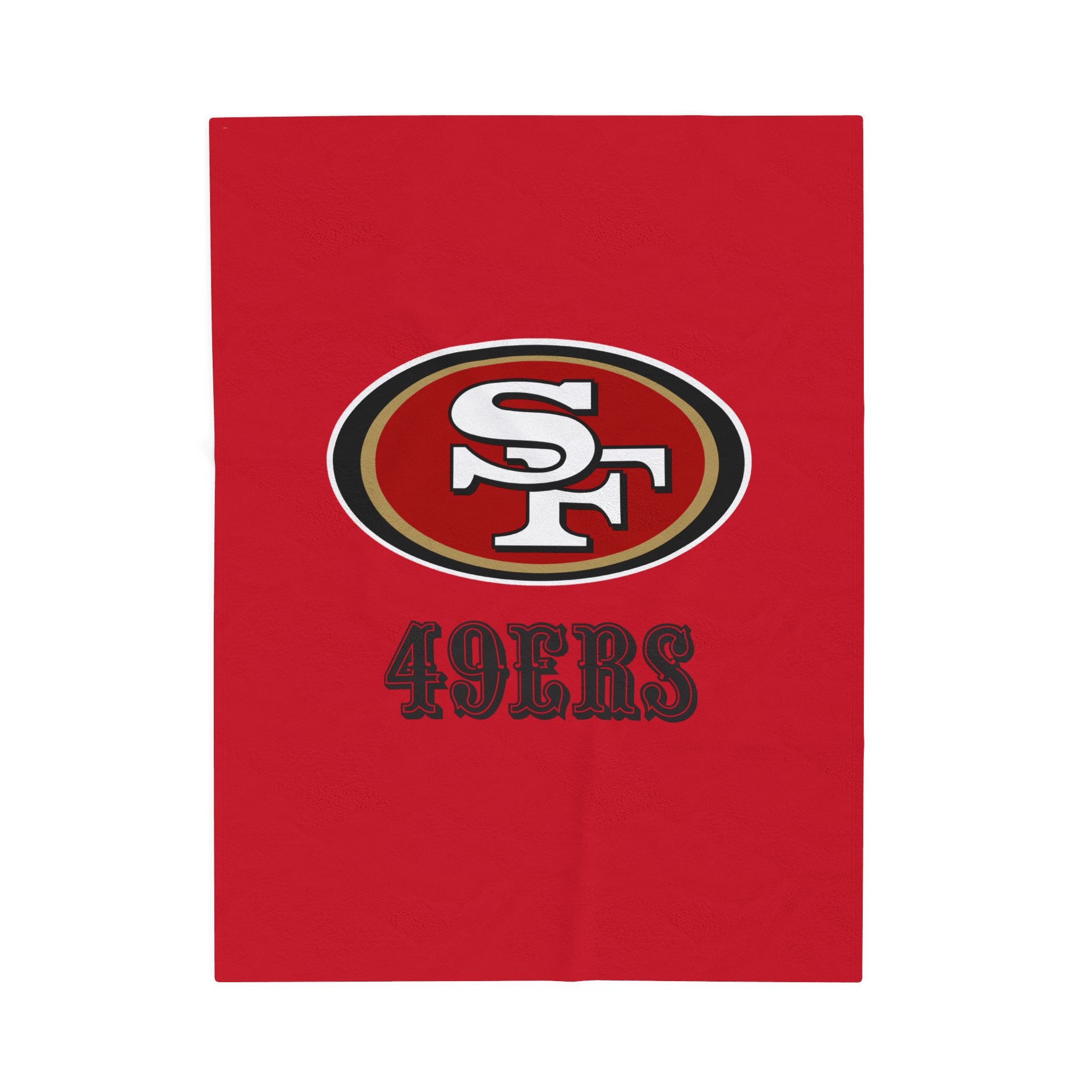 49ers, Cozy Sports Plush Throw Blanket