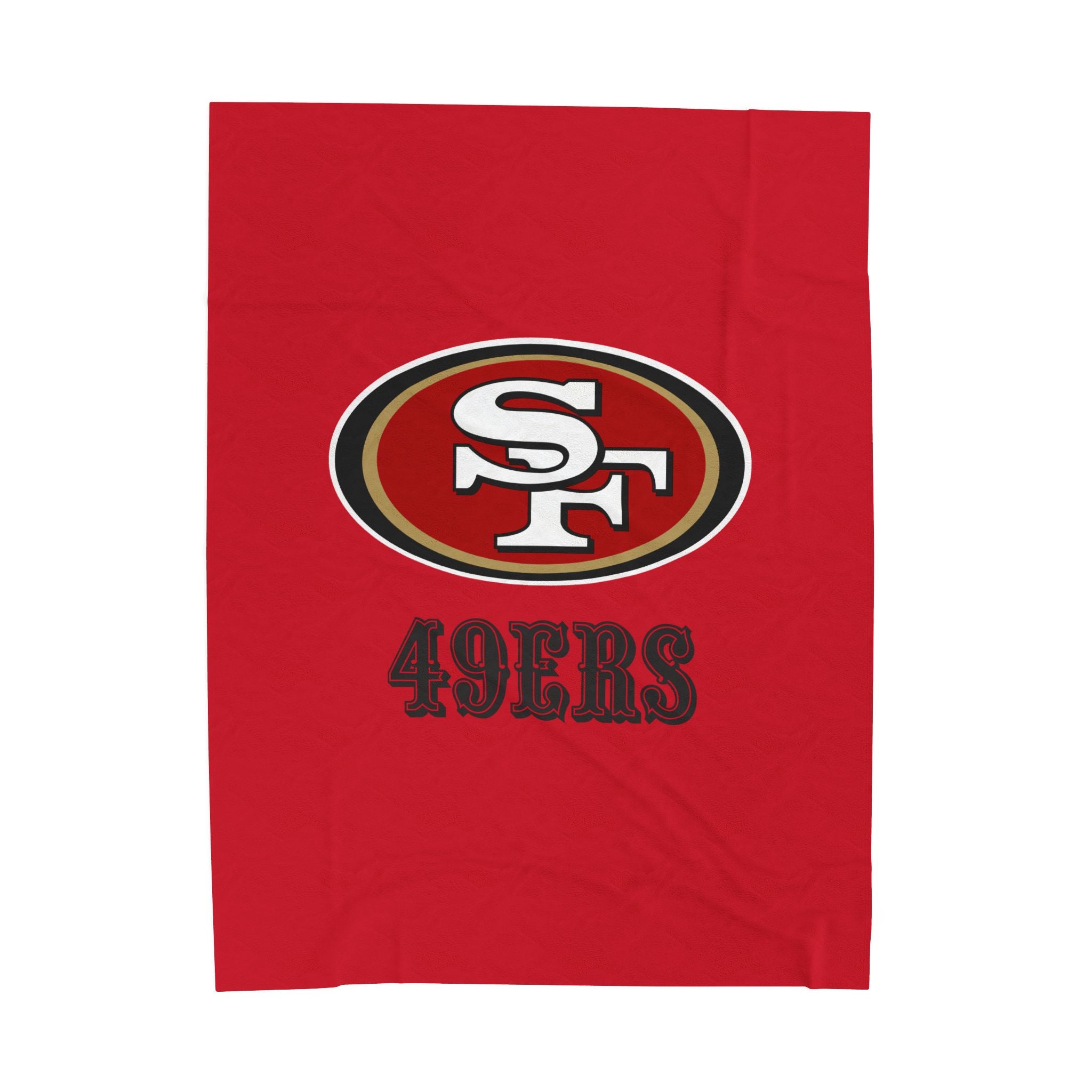 49ers, Cozy Sports Plush Throw Blanket