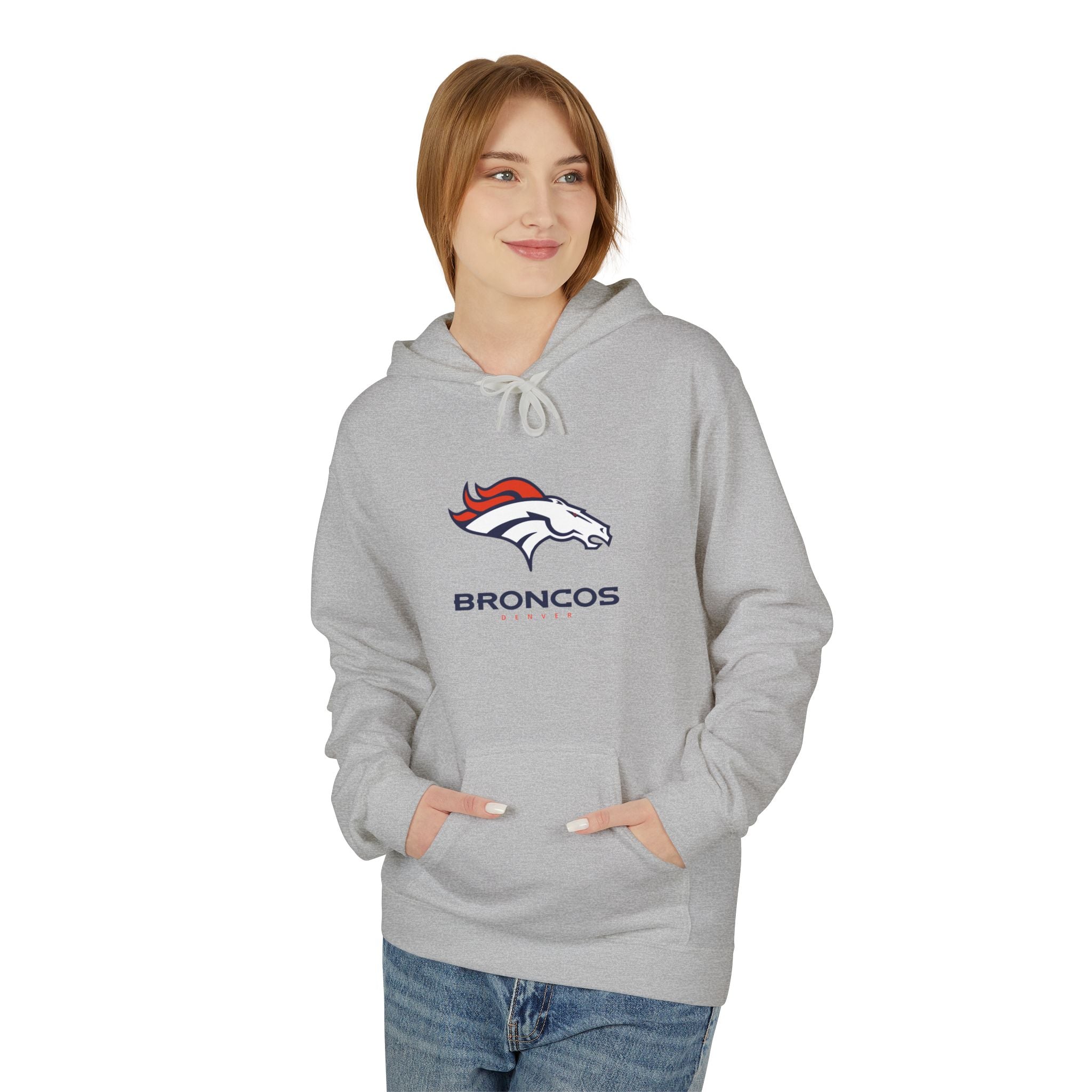 Denver Broncos Unisex Fleece Hoodie