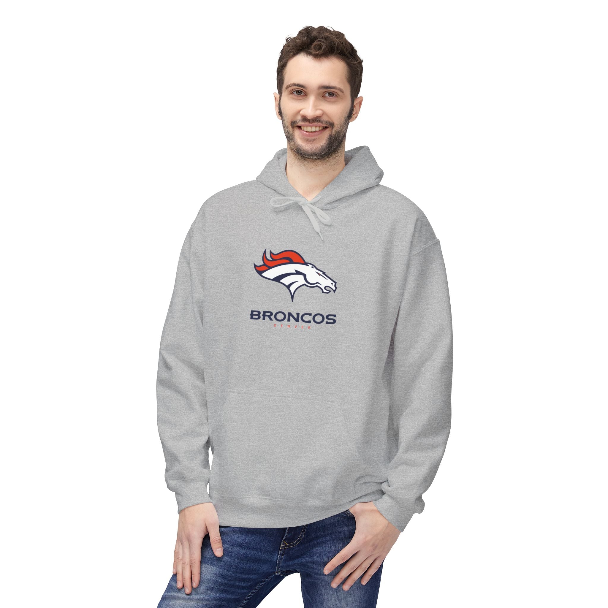 Denver Broncos Unisex Fleece Hoodie