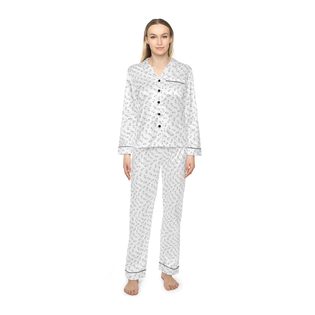 Elegant Women's Satin Pajamas