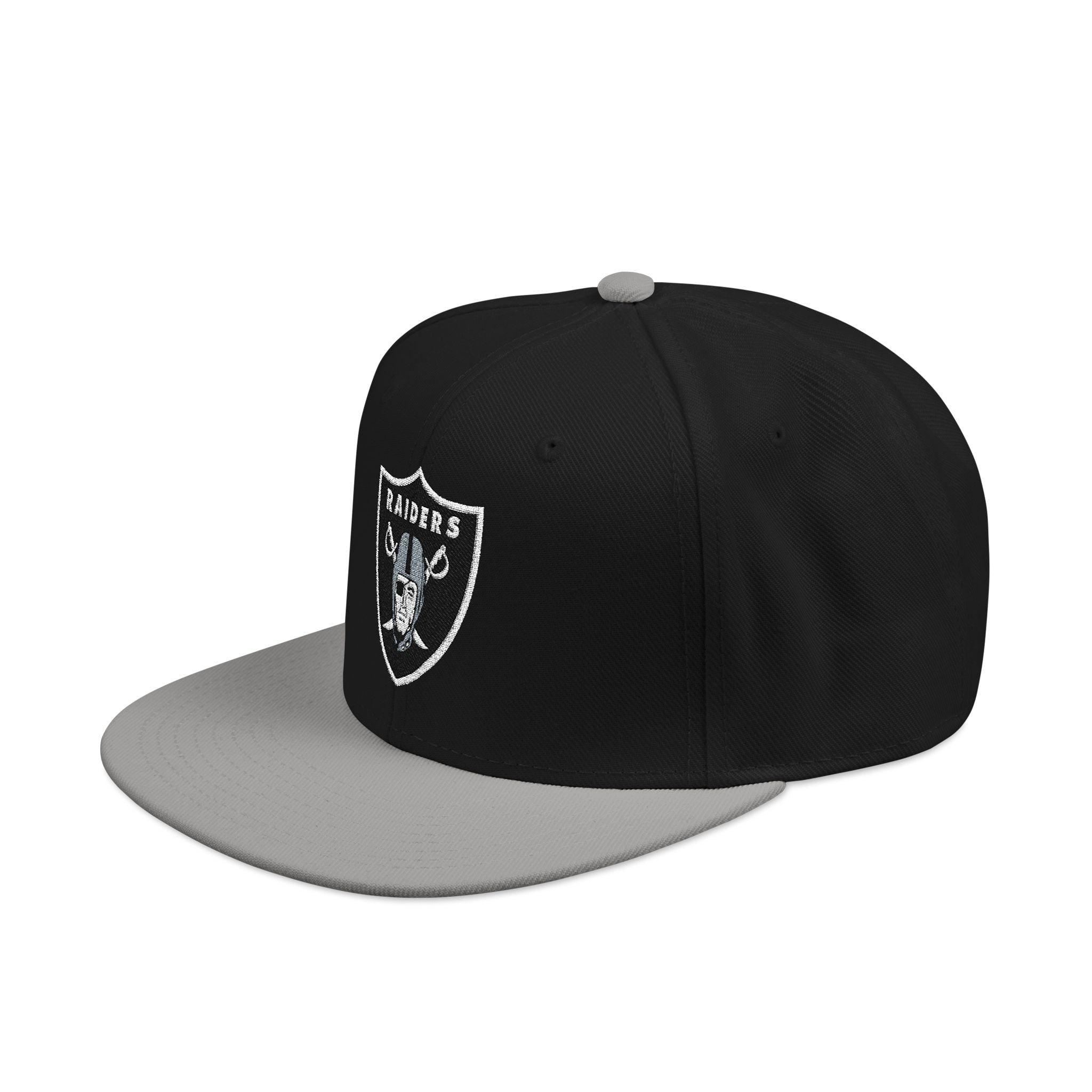 Raiders Embroidered Snapback Hat